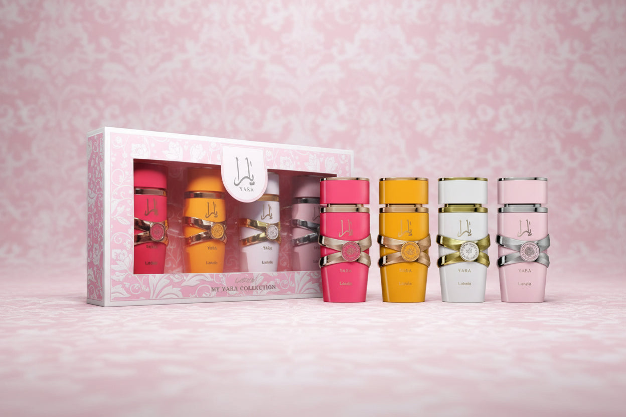 Lattafa Yara Collection Gift Set – 4 x 25 ml Eau de Parfum