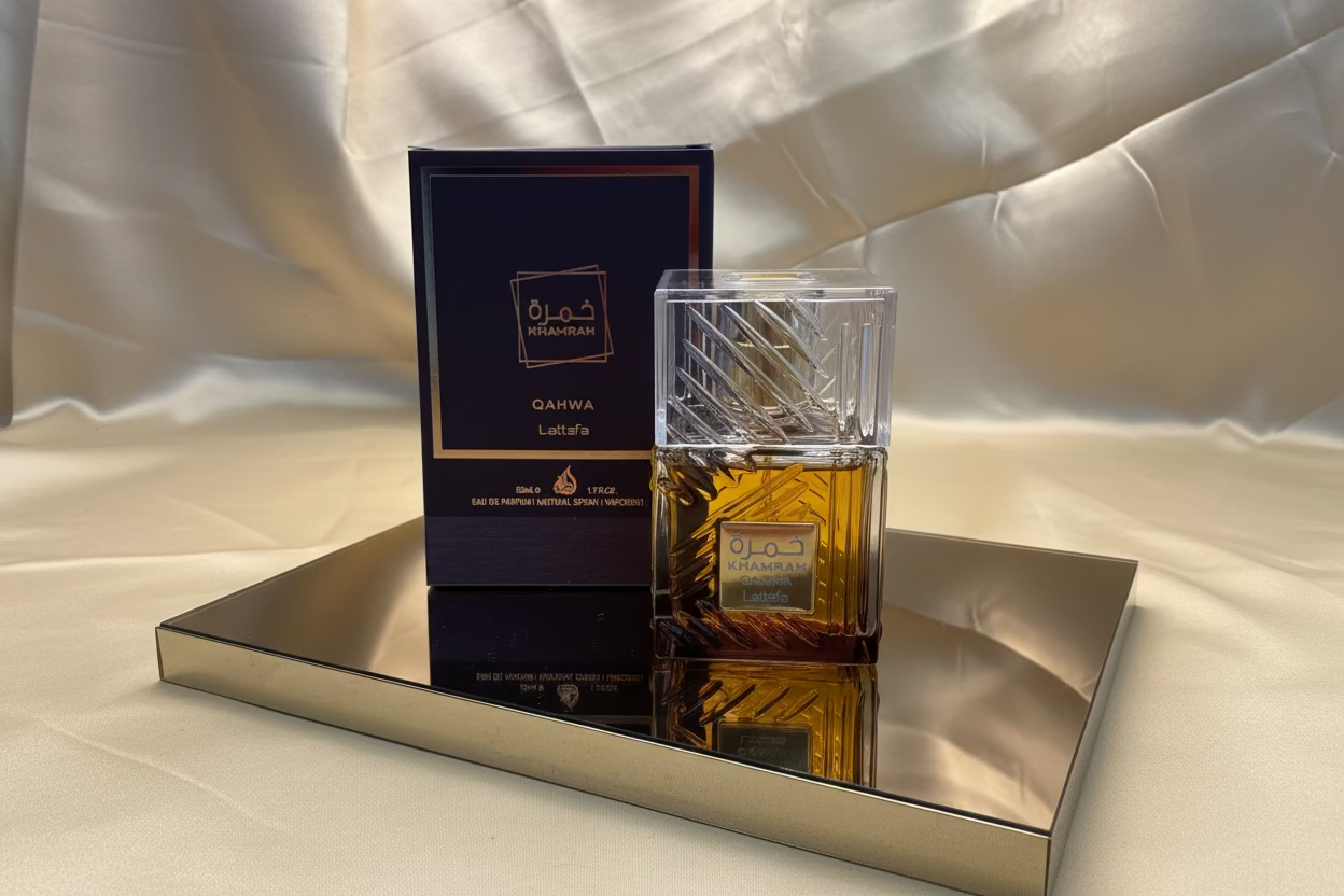 Lattafa Khamrah Qahwa – 50 ml Mini Parfum
