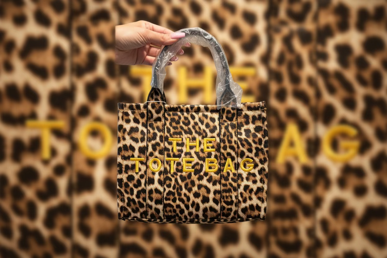 Leopard Tote Bag – Faya's Choice