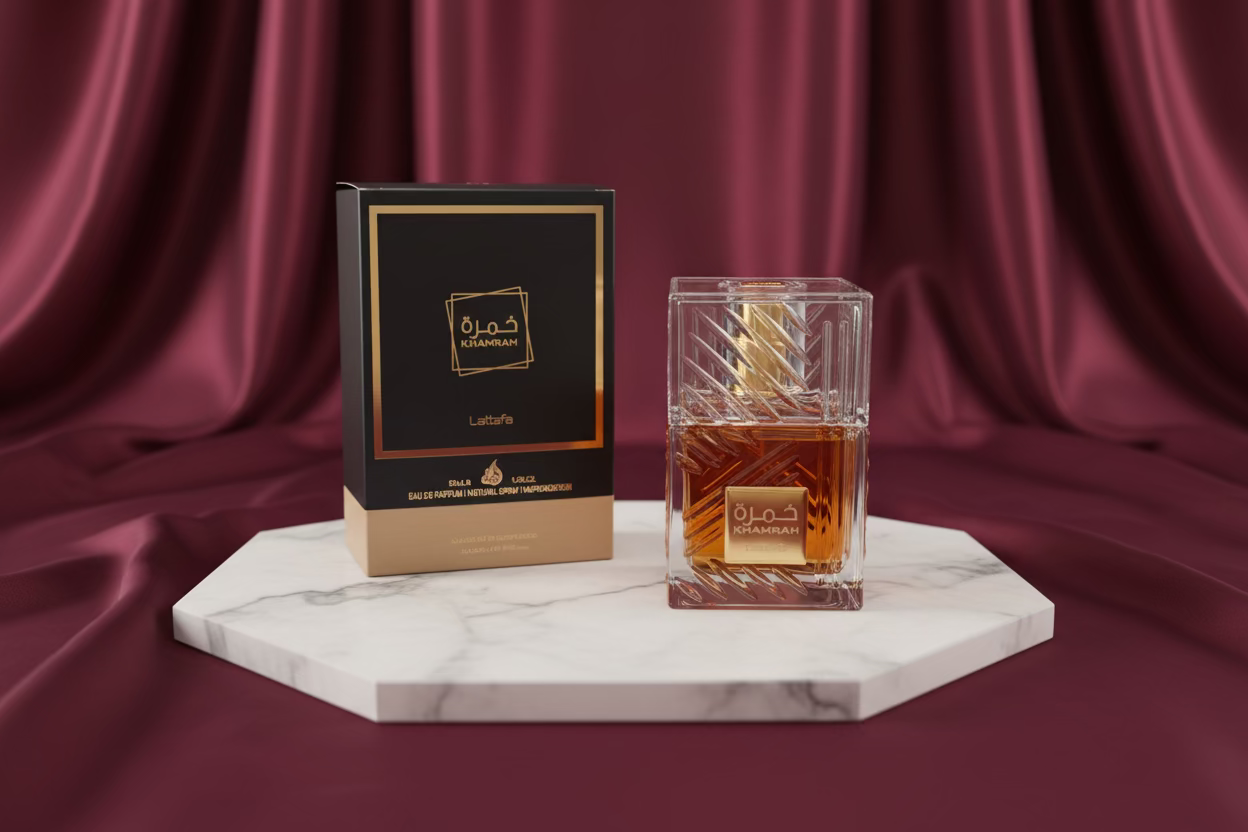 Lattafa Khamrah – 50 ml Mini Parfum