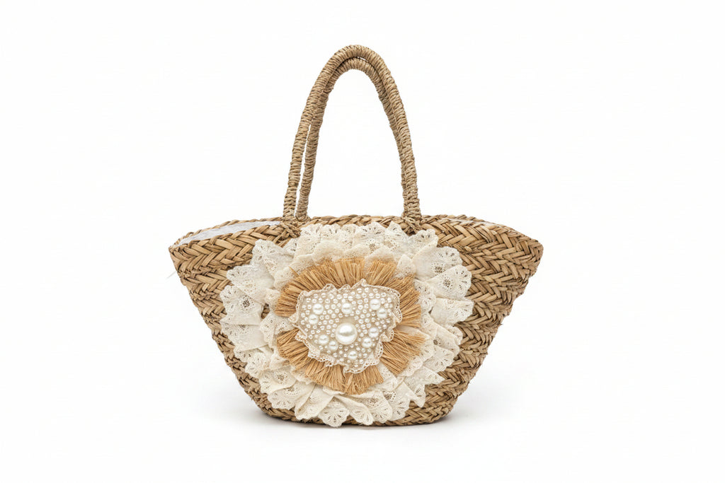 Pearl Heart Strandtas – Faya's Choice