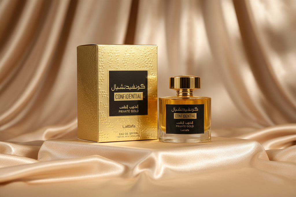 Confidential Private Gold – Lattafa 100 ml Eau de Parfum